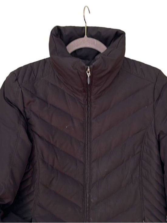 Kenneth Cole Reaction Jackets & Blazers - Ladies Black Puffer Coat Down Feather Filled Size Medium Coat Hip Length Jacket